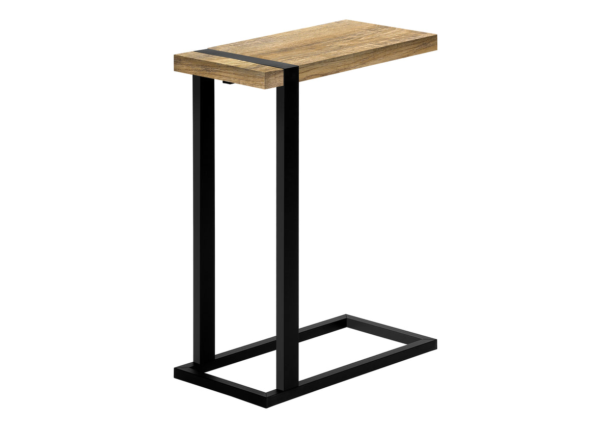 Briar Mango Wood-Look & Black Metal Accent Table | Ortholuxe Home - Photo 5
