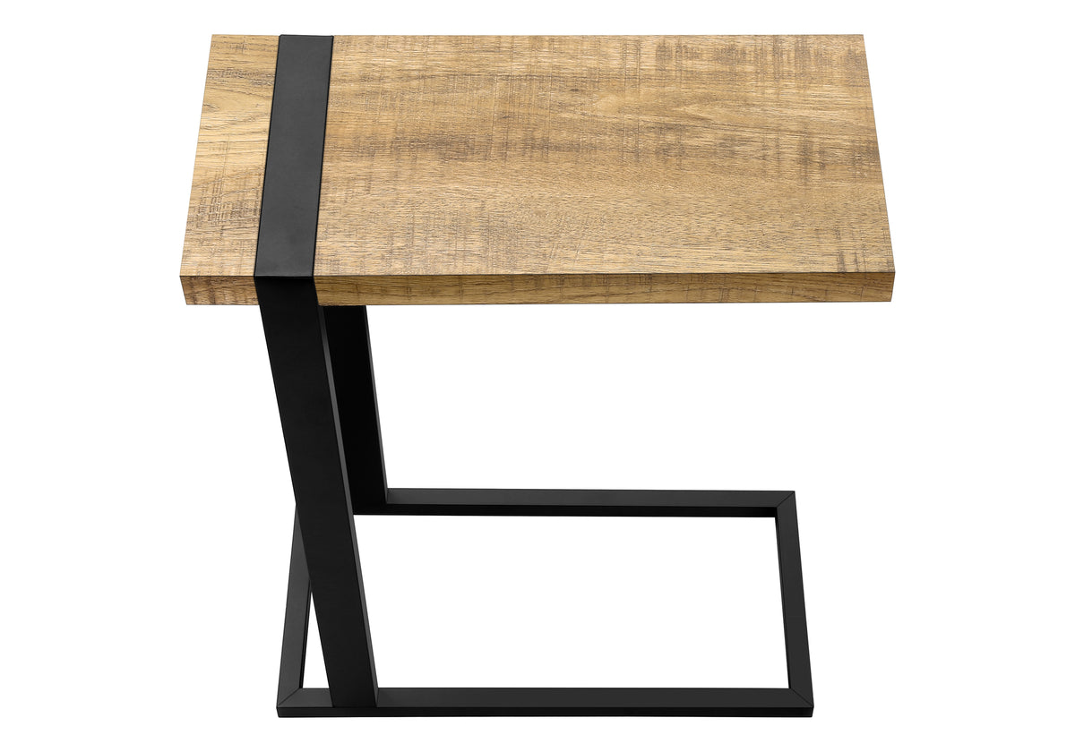 Briar Mango Wood-Look & Black Metal Accent Table | Ortholuxe Home - Photo 6