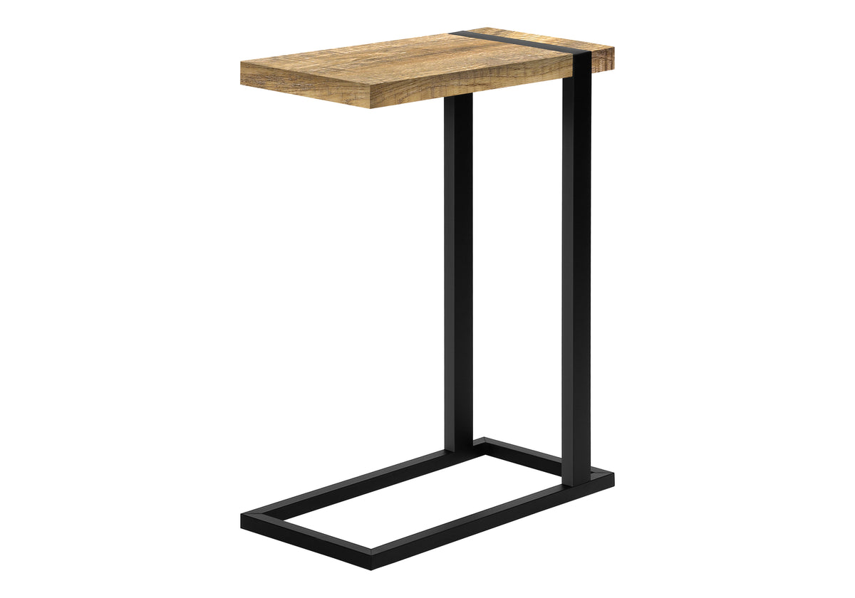 Briar Mango Wood-Look & Black Metal Accent Table | Ortholuxe Home - Photo 2