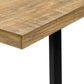 Briar Mango Wood-Look & Black Metal Accent Table | Ortholuxe Home - Photo 7