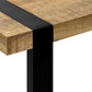 Briar Mango Wood-Look & Black Metal Accent Table | Ortholuxe Home - Photo 8
