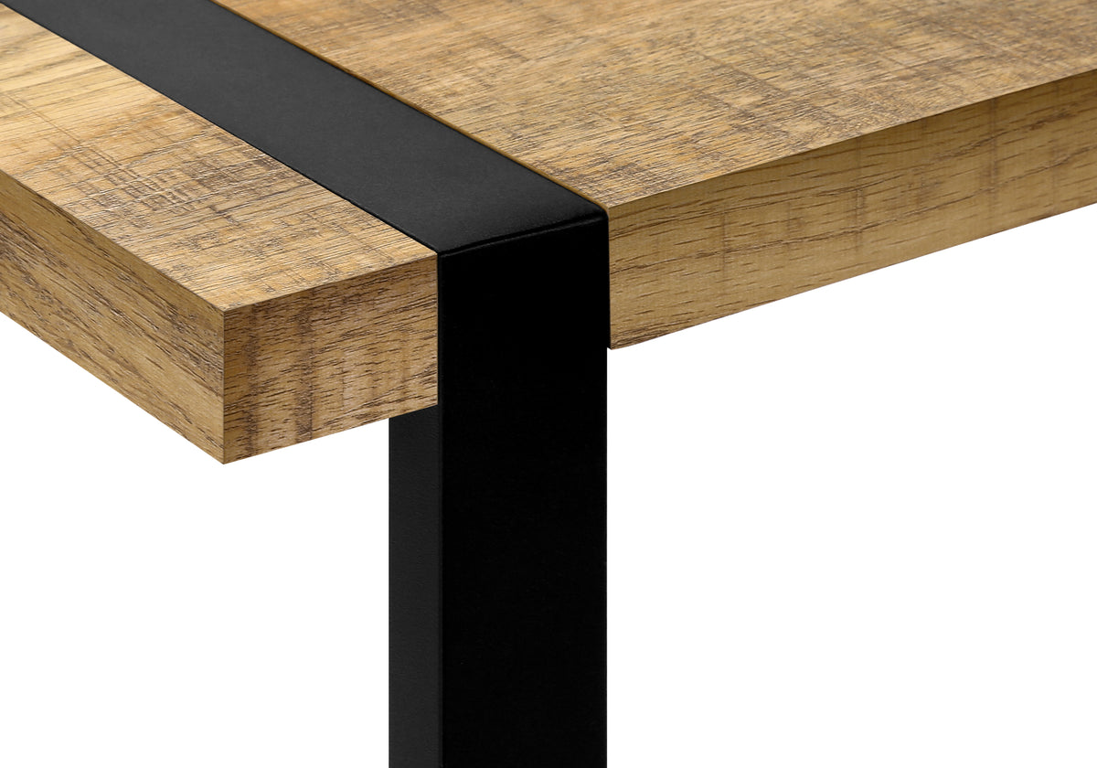 Briar Mango Wood-Look & Black Metal Accent Table | Ortholuxe Home - Photo 8