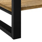 Briar Mango Wood-Look & Black Metal Coffee Table | Ortholuxe Home - Photo 8