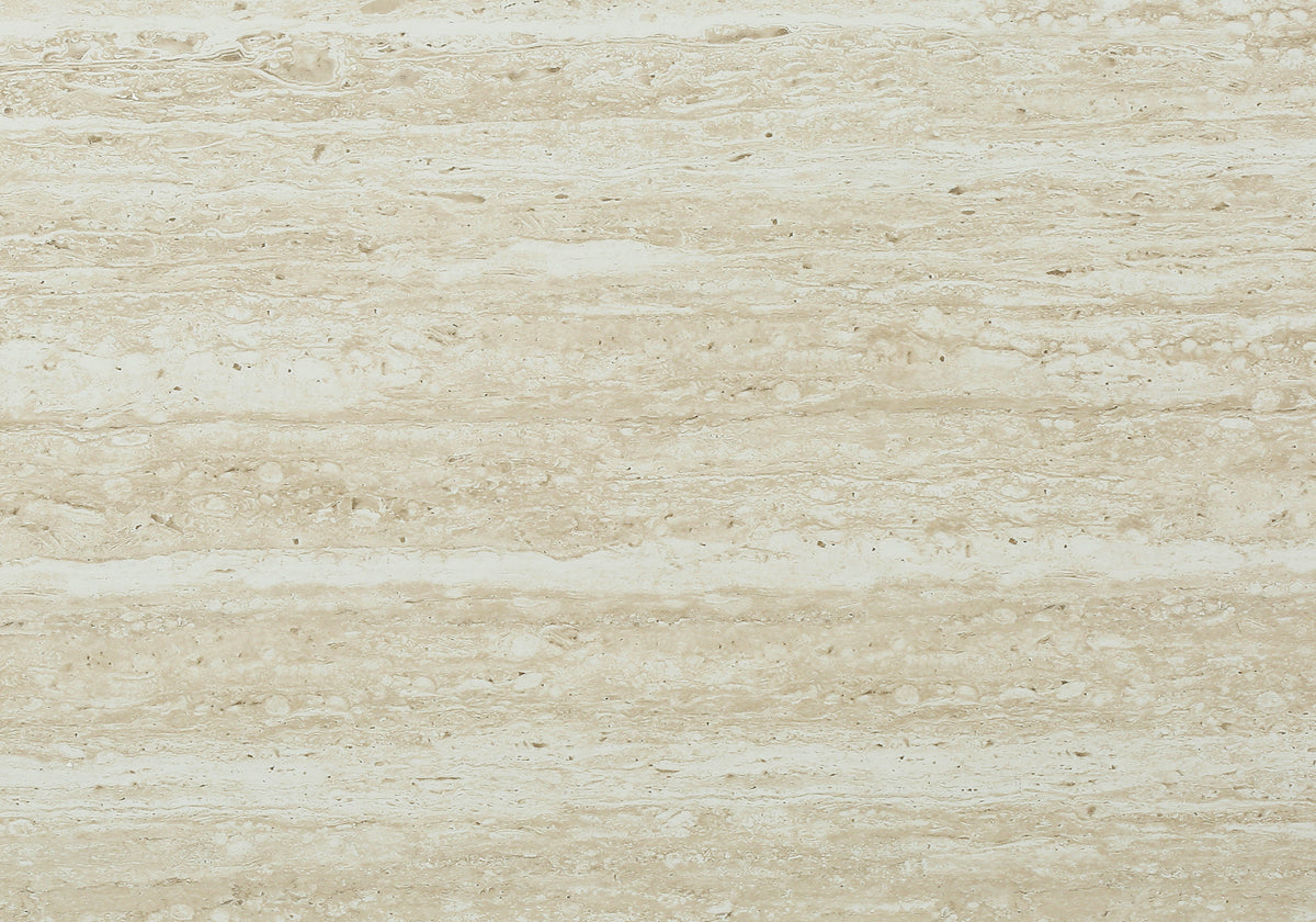Clover Travertine Stone TV Stand | Ortholuxe Home - Photo 3