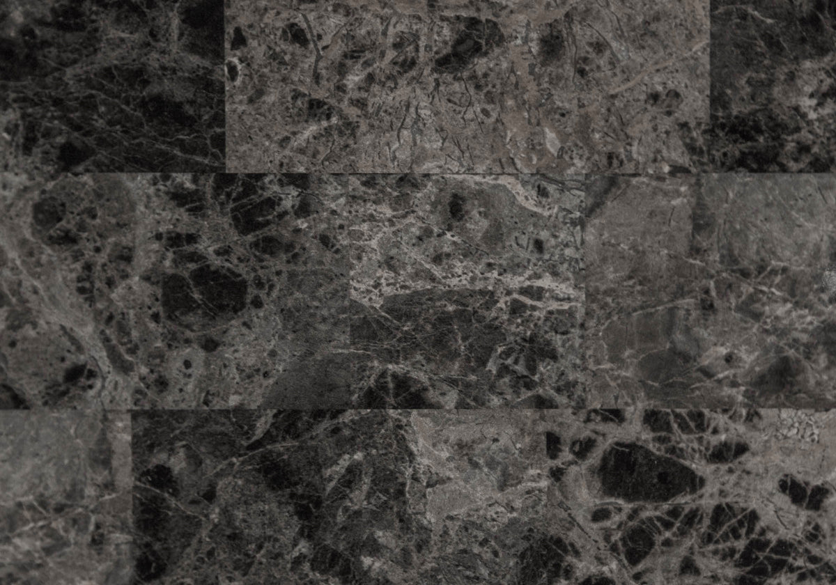 Rose Grey Marble & Charcoal Metal Dining Set (Set of 3) | Ortholuxe Home - Photo 3