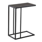 Azure Black Metal Accent Table | Ortholuxe Home - Photo 3