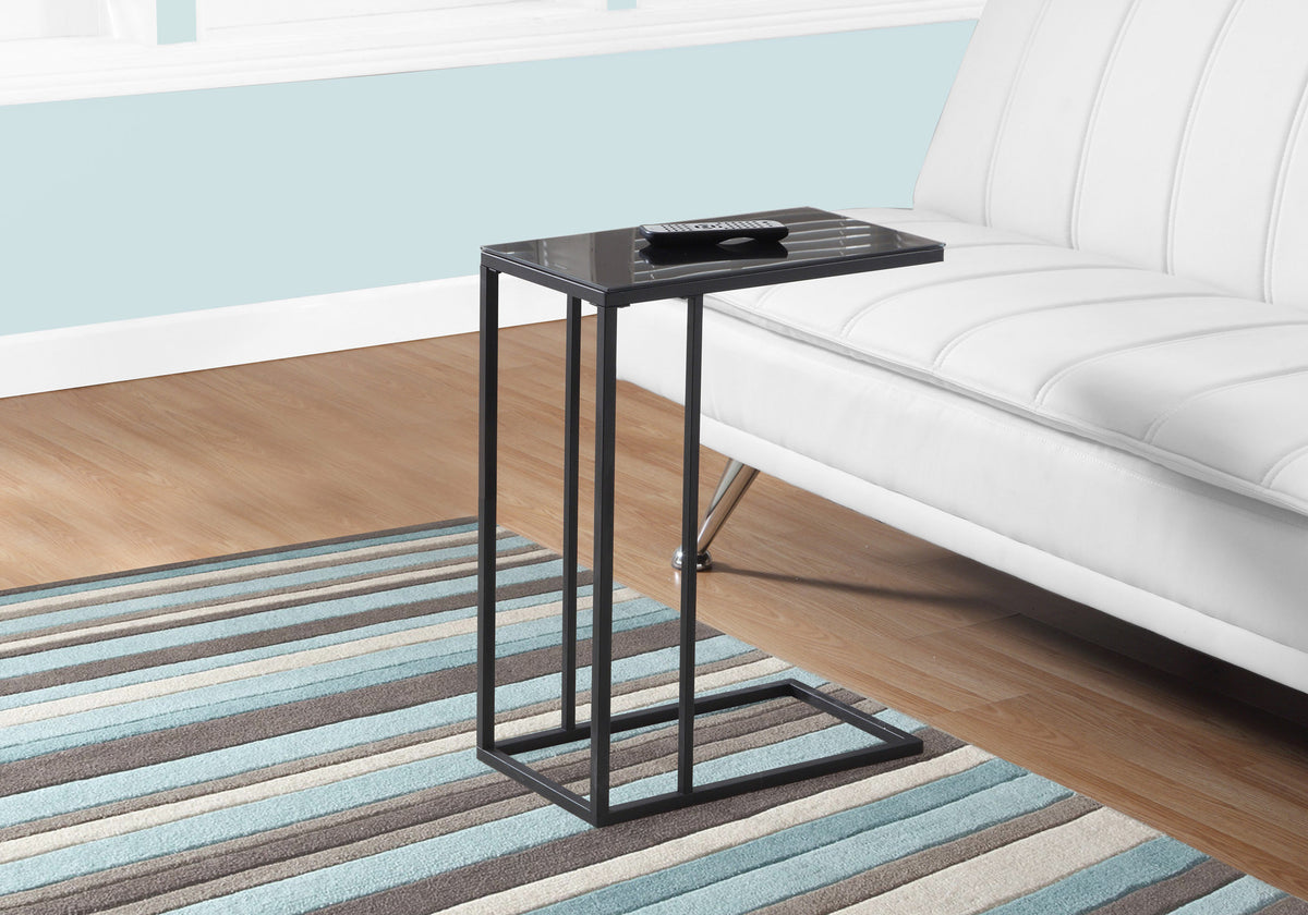 Azure Black Metal Accent Table | Ortholuxe Home