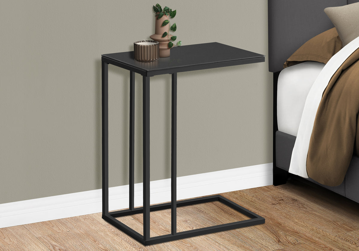 Azure Black Metal Accent Table | Ortholuxe Home - Photo 2