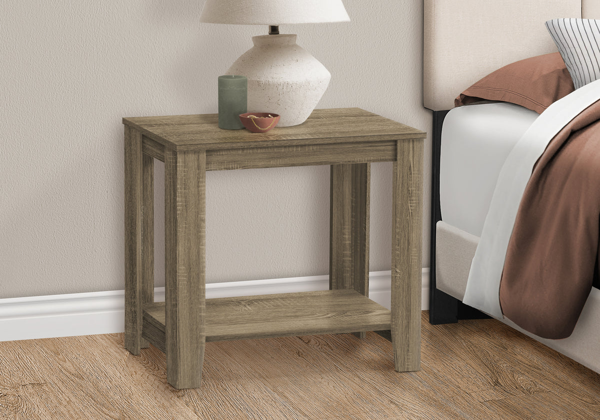 Indigo Dark Taupe Accent Table | Ortholuxe Home - Photo 2