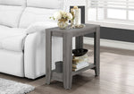 Indigo Grey Accent Table | Ortholuxe Home