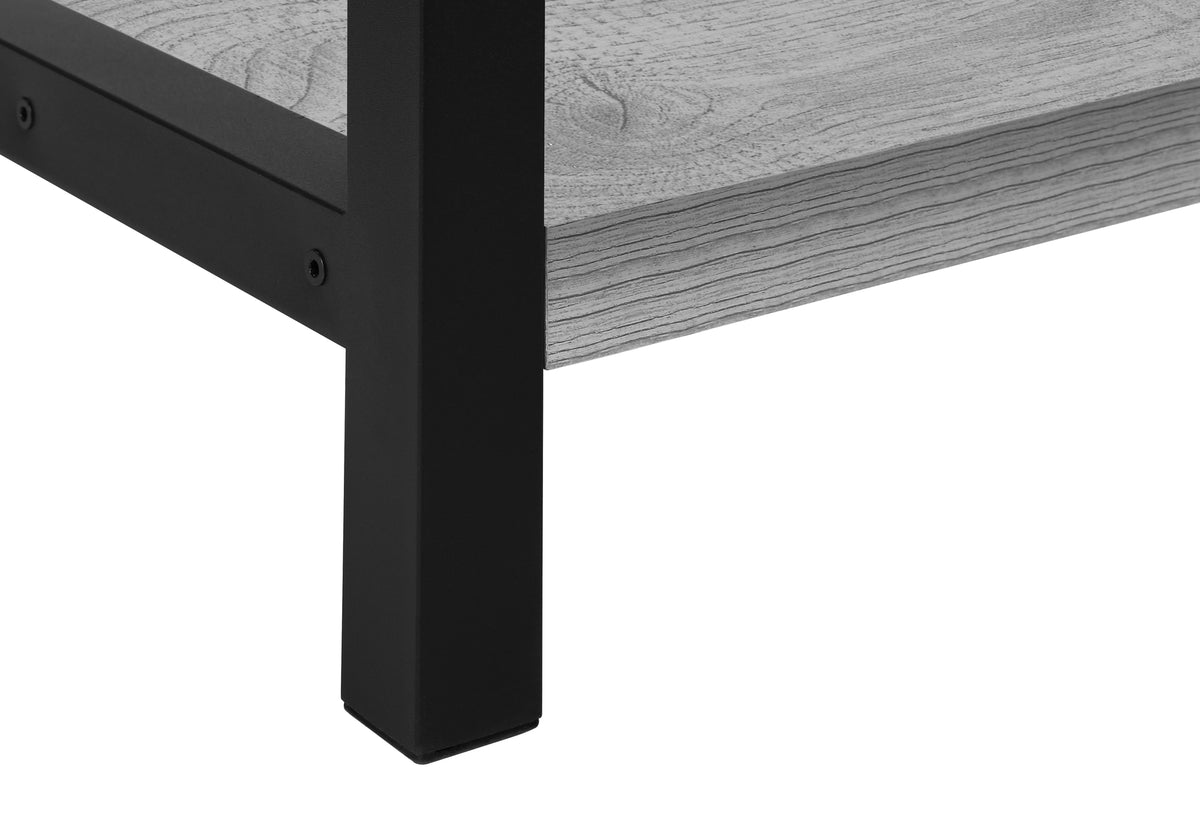 Diamond Grey & Black Metal Accent Table | Ortholuxe Home - Photo 10