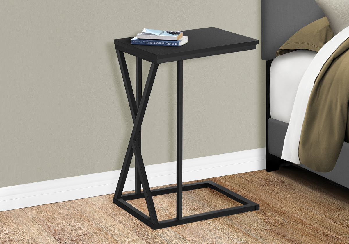 Marble Black Metal Accent Table | Ortholuxe Home - Photo 2