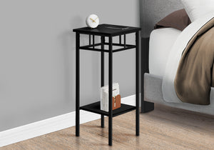 Aria Black Metal Accent Table | Ortholuxe Home - Photo 2