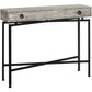 Gaia Grey Reclaimed Wood Console | Ortholuxe Home - Photo 3