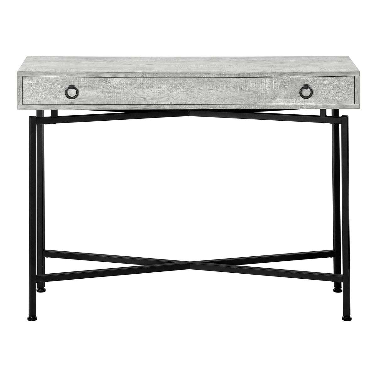Gaia Grey Reclaimed Wood Console | Ortholuxe Home - Photo 4