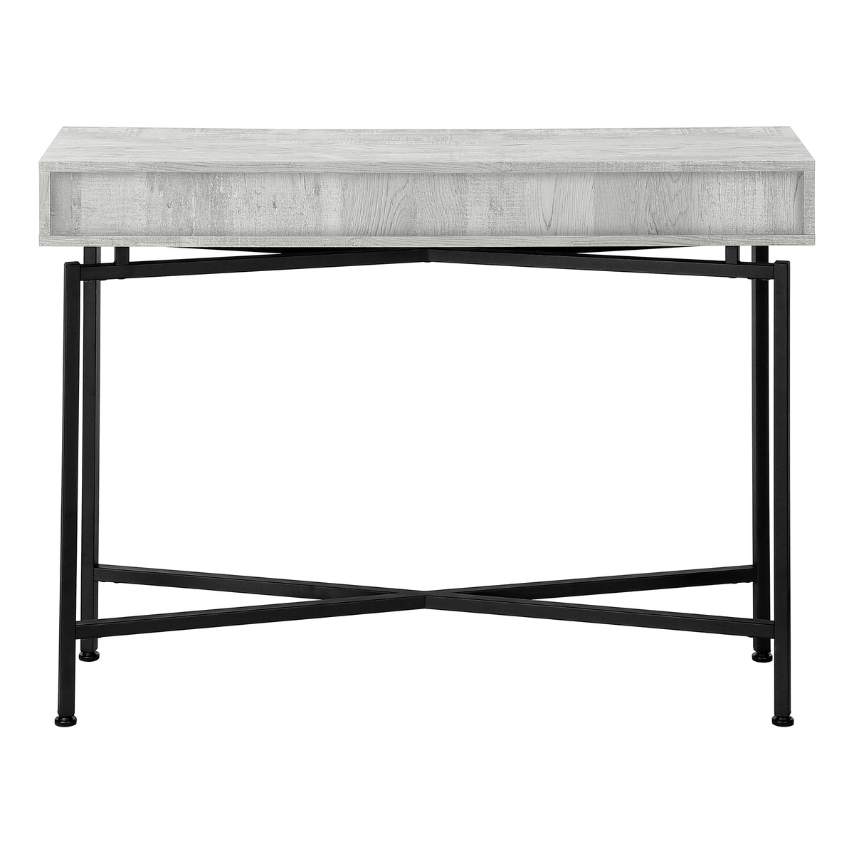 Gaia Grey Reclaimed Wood Console | Ortholuxe Home - Photo 6