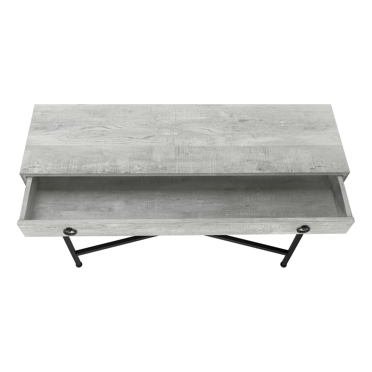 Gaia Grey Reclaimed Wood Console | Ortholuxe Home - Photo 7