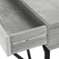 Gaia Grey Reclaimed Wood Console | Ortholuxe Home - Photo 9