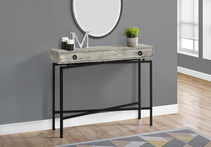 Gaia Grey Reclaimed Wood Console | Ortholuxe Home