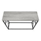 Vega Grey & Black Metal Hall Console | Ortholuxe Home - Photo 7