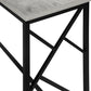 Vega Grey & Black Metal Hall Console | Ortholuxe Home - Photo 8