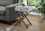 Altair Grey Cement Accent Table | Ortholuxe Home