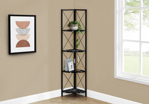 Apollo Black Marble Bookcase | Ortholuxe Home - Photo 2