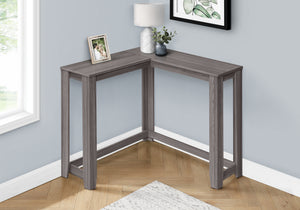 Apollo Grey Corner Console | Ortholuxe Home