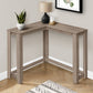 Apollo Dark Taupe Corner Console | Ortholuxe Home - Photo 2