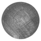 Bordeaux Chrome Iron Metal Drum End Accent Table | Ortholuxe Home - Photo 6