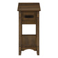 Geneva Brown Walnut Veneer End Table | Ortholuxe Home - Photo 4