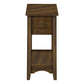Geneva Brown Walnut Veneer End Table | Ortholuxe Home - Photo 6