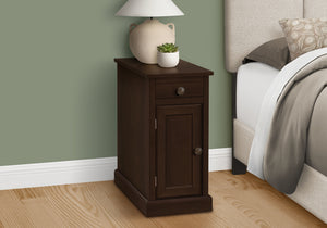 Zurich Espresso Veneer End Table | Ortholuxe Home - Photo 2