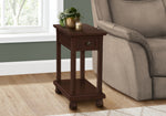 Zurich Espresso Veneer End Table | Ortholuxe Home