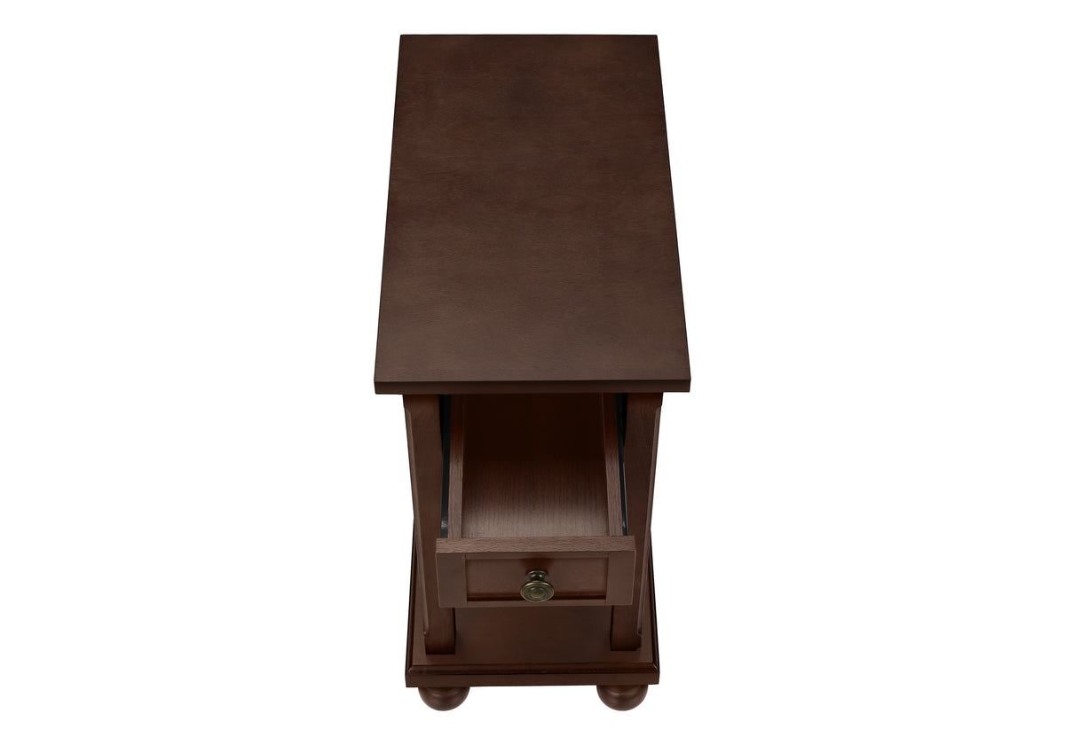 Zurich Espresso Veneer End Table | Ortholuxe Home - Photo 7