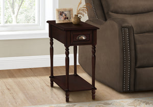 Zurich Cherry Veneer End Table | Ortholuxe Home
