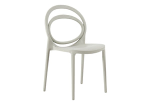 Bruges Grey Stacking Dining Chair Outdoor Chair | Ortholuxe Home - Photo 2