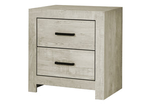Sicily 2 Drawer & Bleached Oak Nightstand | Ortholuxe Home - Photo 2