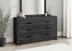 Sicily 6 Drawer Dresser Bedroom Set | Ortholuxe Home