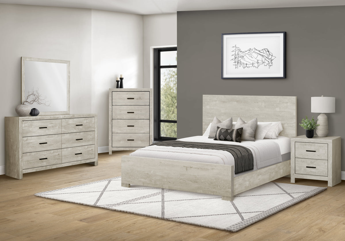 Palermo Bleached Oak Bedroom Set | Ortholuxe Home