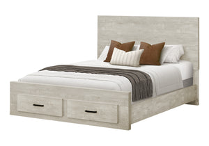 Palermo Bleached Oak 2 Drawers Bedroom Set | Ortholuxe Home - Photo 2