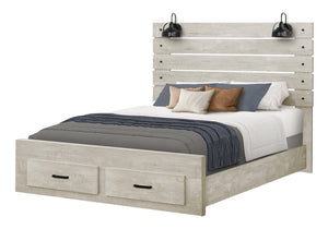 Palermo Bleached Oak Bedroom Set | Ortholuxe Home - Photo 2