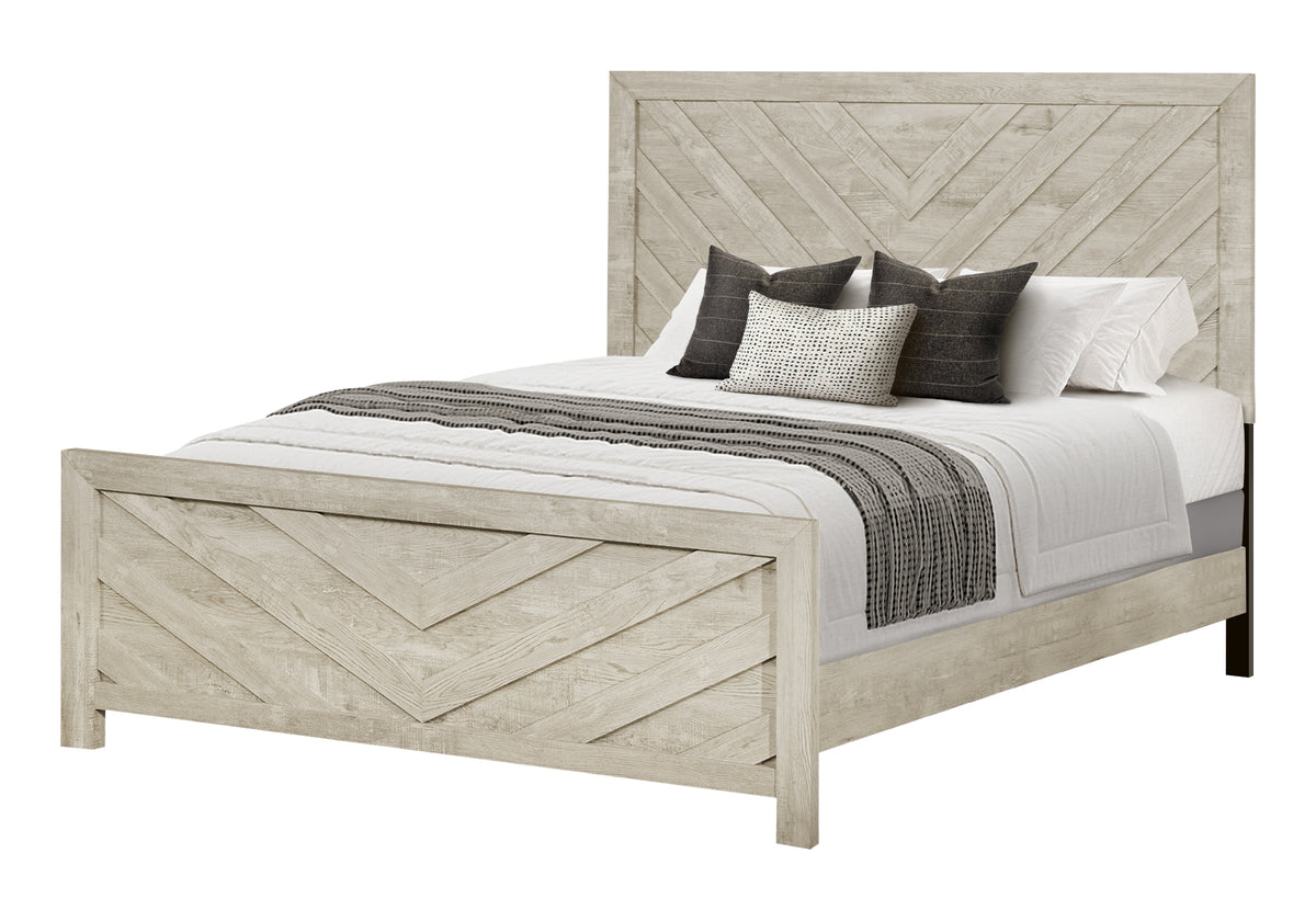 Trieste Bleached Oak Bedroom Set | Ortholuxe Home - Photo 2
