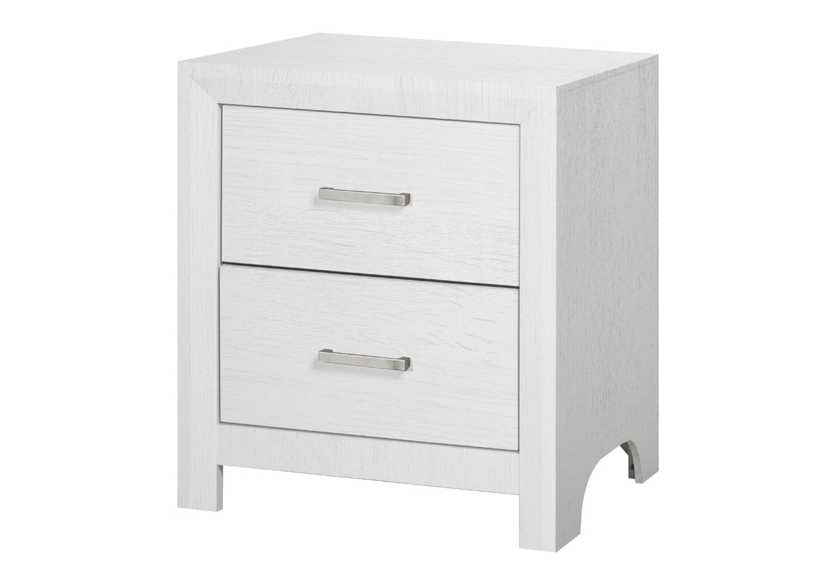 Trieste 2 Drawer & White Oak Nightstand | Ortholuxe Home - Photo 2
