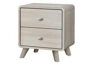 Bergamo 2 Drawer & Grey Oak Nightstand | Ortholuxe Home - Photo 2