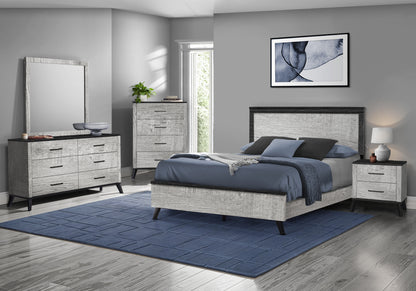 Modena Grey Reclaimed Bedroom Set | Ortholuxe Home