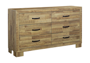 Pisa 6 Drawer Dresser Bedroom Set | Ortholuxe Home - Photo 2