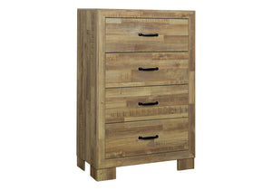 Pisa 4 Drawer Chest Bedroom Set | Ortholuxe Home - Photo 2