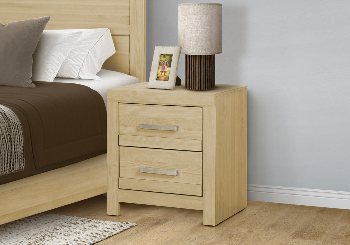 Assisi 2 Drawer Nightstand | Ortholuxe Home