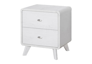 Positano 2 Drawer & White Oak Nightstand | Ortholuxe Home - Photo 2